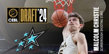 Christie drafted sixth overall in 2024 CEBL Draft