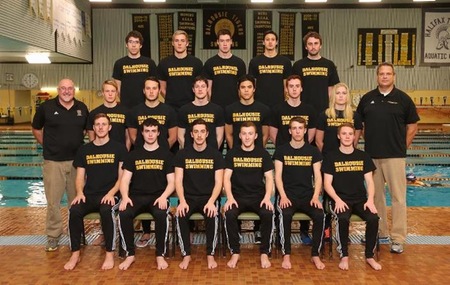 2014-15 Dalhousie Tigers men's swim team